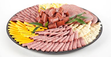 Meat and cheese tray